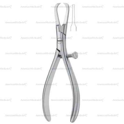 furrer copper ring removing pliers - 15 cm (6")