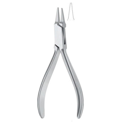 peeso contouring pliers - smooth, 12 cm (4 3/4")