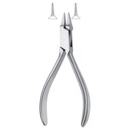 frevert contouring pliers - serrated, 12 cm (4 3/4")