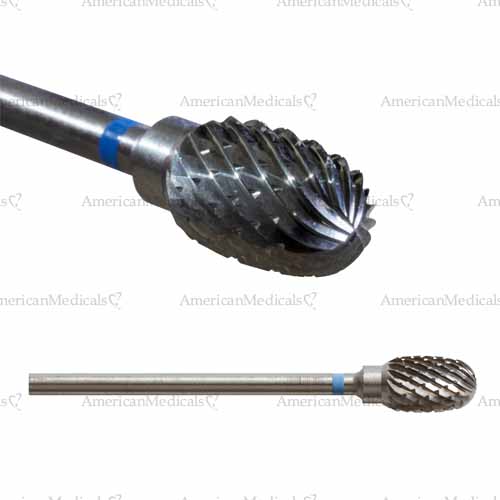 carbide pear shaped bur coarse from american medicals