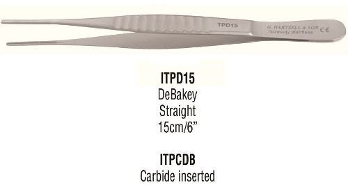 g hartzell & son debakey microsurgical tissue pliers