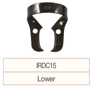 g hartzell & son molar rubber dam clamp IRDC15 lower
