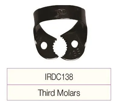 g. hartzell and son molar rubber dam clamp irdc138 third molars