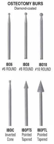g. hartzell & son diamond coated osteotomy burs