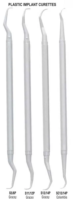 g. hartzell & son plastic implant curettes