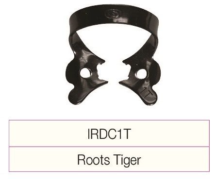 g. hartzell & son special rubber dam clamp irdc1t roots tiger
