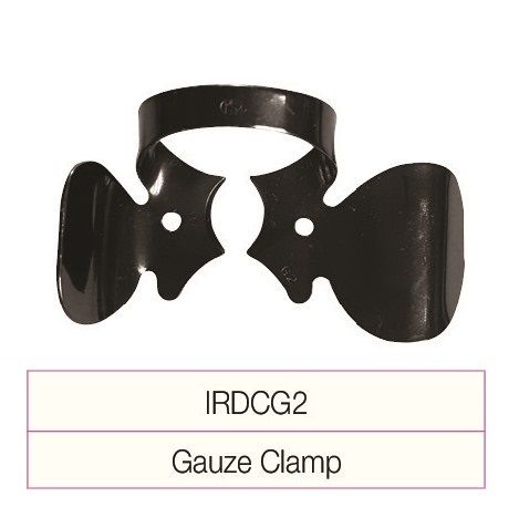 g. hartzell & son special rubber dam clamp irdcg2 gauze clamp