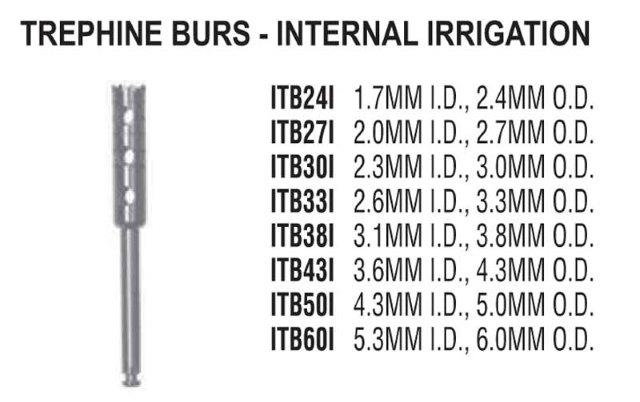 g. hartzell & son trephine bur - internal irrigation