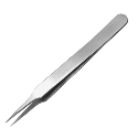 steristat sterile disposable jeweler forceps #5, fine, narrow