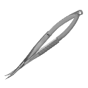 steristat sterile westcott type stitch scissors, sharp pointed tips