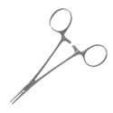 steristat sterile disposable straight mosquito forceps stainless steel