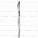 langenbeck resection knife with solid handle - blade 6.5 cm (2 5/8")