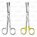 operating scissors - blunt/blunt, curved