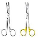 operating scissors - blunt/sharp, curved