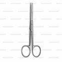 operating scissors - delicate, sharp/blunt, straight, 12 cm (4 3/4")