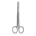 operating scissors - delicate, sharp/blunt, straight, 12 cm (4 3/4")