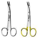 lexer-baby dissecting scissors - curved, 10 cm (3 7/8")