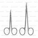 ophthalmic & nasal scissors with sharp tips - short, 10 cm (3 7/8")