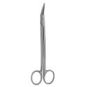 dean tonsil & vascular scissors - angled upwards, 17 cm (6 3/4")