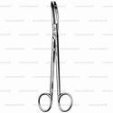boettcher tungsten carbide tonsil and vascular scissors - 18 cm (7 1/8")