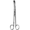 boettcher tungsten carbide tonsil and vascular scissors - 18 cm (7 1/8")