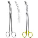 vascular parametrium scissors - slightly curved, 23 cm (9 1/8")