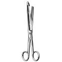 enterotomy scissors with hook tip - 21 cm (8 1/4")