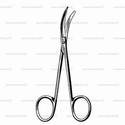 shortbent ligature scissors - 9 cm (3 1/2")