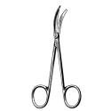 shortbent ligature scissors - 9 cm (3 1/2")