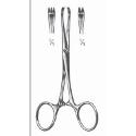 chaput hemostatic forceps with 2 x 3 teeth
