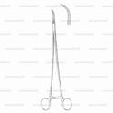lawrence hemostatic dissecting and ligature forceps - 28 cm (11")