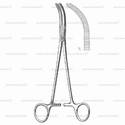 wertheim hysterectomy forceps - 25 cm (9 7/8"), strongly curved