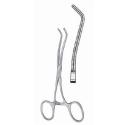 cooley ring bulldog clamp - 13.5 cm (5 1/4"), double angled