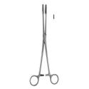 fletcher javerts sponge holding forceps with ratchet - 25 cm (9 7/8")