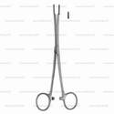 martin dressing forceps with ratchet - 17 cm (6 3/4")