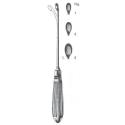 halle bone curette - 21 cm (8 1/4")