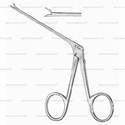mcgee micro ear forceps - bent downwards, 0.8 mm x 0.4 mm