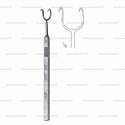cottle nasal retractor with sharp double hook - 14.5 cm (5 3/4")