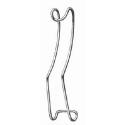 sternberg lip retractor - double curve