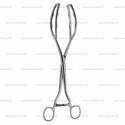 collin uterine elevating forceps - 28 cm (11")
