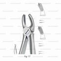 extracting forceps, figure 17 - english pattern