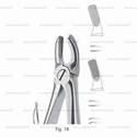 extracting forceps, figure 18 - english pattern