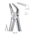 extracting forceps, figure 31 - english pattern