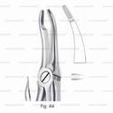 extracting forceps, figure 44 - english pattern