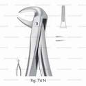 extracting forceps, figure 74n - english pattern