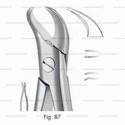 extracting forceps, figure 87 - english pattern