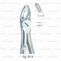 extracting forceps for children, figure 39a - english pattern