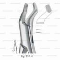 extracting forceps, american pattern - figure 210h