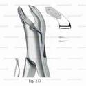 extracting forceps, american pattern - figure 217