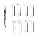 london college dental tweezers without grip - 15 cm (6")